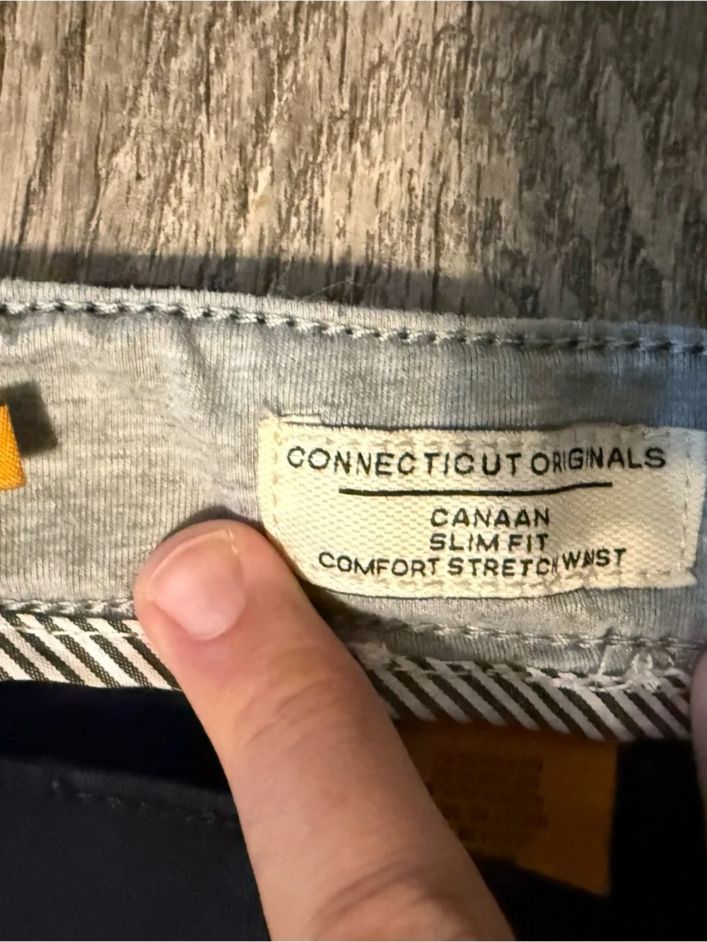 Tailor Vintage Dark Navy Chinos
